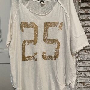 Free People Vintage number 25 tee
